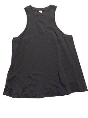 Lululemon Long Cotton Crewneck Tank Black XS NWT Comfortable & Breathable